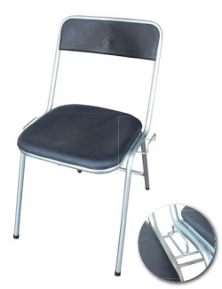 Silla Apilable Con Asas
